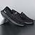 billiga Slip-On vardagsskor-Herrloafers i kakifärgad canvas med slip-on-detaljer, lätta, flexibel sula, andningsbar design för vardagligt kontorsbruk, dagliga promenader och resor