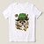 billiga T-shirts-Oktoberfest Hund Shih Tzu T-shirt Bayersk München Tyska Grafisk Till Dam Vuxna Karnival Oktoberfest öl Varmstämpling Fest Ledigt / vardag