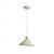 billige Trommel- og kjegledesign-hvit pendellampe fra midten av århundret, kjegleformet plissert skjerm, stor taklampe, moderne kjøkkenøy, taklampe, lysekrone til spisestue, soverom, gang, entré