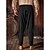 economico Fondi-Punk &amp; Gotico Medievale Steampunk Pantaloni Pantaloni da moto a gamba dritta Costume Per uomo Casual Quotidiano Adulti Pantaloni