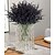baratos Flores e Coroas Artificiais-24 pacotes de flores artificiais de lavanda preta para decoração de Halloween ao ar livre, plantas de plástico artificiais resistentes a raios UV para vasos pendurados, varandas externas, vasos e