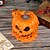cheap Halloween Hanging &amp; Tabletop Decorations-Halloween Pumpkin Head Resin Planter and Pen Holder, Minimalist Chinese Style Home Decoration Ornament for Desktop and Shelf Display