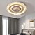 voordelige Plafondventilatorverlichting-plafondventilator met verlichting ronde ventilatorlamp met afstandsbediening led hanglamp ventilator voor woonkamer eetkamer plafondlamp