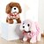 abordables Animaux en Peluche-Chien robot électronique en peluche, jouet interactif, promenade, animal en peluche, cadeau pour fille et garçon de 3 à 6 ans