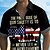 billiga Flaggmönster-Självständighetsdagen Herr USA: s flagga Veteraner Patriotisk Skjorta Sommarskjorta Knapp upp skjorta Kortärmad Mode Casual Helgdag Sommar Vår Nedvikt 3D-utskrift krage skjortor Främre en ficka Svart