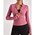 preiswerte Yoga-Jacken-Damen Sportjacke Stehkragen Sonnenschutz Elastisch Atmungsaktiv Fingermäntel Langarm Sport Einfarbig Jacke Für Pilates Laufen Fitness Sportkleidung