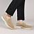 billiga Slip-ons och loafers till herrar-Ljusblå slip-on loafers för män – platta skor i andningsbar mockaimitation med vadderad sula för vårkläder, dagliga pendlingar och avslappnade stadspromenader