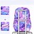 abordables Mochilas para Niños y Adolescentes-Mochila escolar con estampado de galaxia para niños: mochila multicompartimento de gran capacidad con organizador de lápices y portabotellas para niñas y niños.