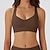 cheap Sports Bras &amp; Vests-Women&#039;s Workout Tank Tops Sports Bra Underwear Medium Support Breathable Wireless Padded Solid / Plain Color Sport Activewear Black Blue Gym Fitness Yoga