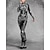 cheap Skulls &amp; Bones-Skull Skeleton Halloween Bodysuit Full Body Catsuit Scary Costume Kid&#039;s Adults&#039; Men&#039;s Women&#039;s Boys&#039; Halloween Carnival Day of the Dead Performance Party Club Easy Halloween Costumes Dress Up