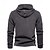 abordables Tapas-Hombre Sudadera Sudadera de polar cima de senderismo Manga Larga Con Capucha Camiseta Al aire libre Mantiene abrigado Invierno Poliéster Gris oscuro Verde Caqui Rutina de ejercicio Corriendo