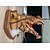 cheap Halloween-Dragon Sculpture with LED Smoked Effect, 3D Wall Art Hanging Statue for Garden or Home Decor