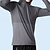 voordelige Bovenkanten-Voor heren Performance-shirt Sport T-shirt Lange mouw Capuchon Kleding Bovenlichaam Buiten Sneldrogend Zweetafvoerend anti-geur Ademend Polyester Donker Grijs Blauw Licht Grijs Vissen Tennis Hardlopen