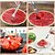 cheap Kitchen Utensils &amp; Gadgets-2pcs Watermelon Slicer 2-In-1 Stainless Steel Fruit Slicer 2025 Double Headed Watermelon Fork Slicing Tool Summer Fruit Cutting Household Kitchen Small Tool
