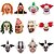 baratos Wearables &amp; Dress-Up-Máscara de palhaço assustadora de Halloween, máscara facial completa com cabelo, máscara de látex engraçada e arrepiante para festa de Halloween, cosplay, adereços de decoração de casa assombrada.
