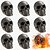 baratos Halloween-Caveira para fogueira de Halloween, tronco de caveira humana imitada à prova de fogo de ferro para lareiras internas ou externas, cabeças de caveira reutilizáveis para fogueira, lareiras para fogueira