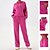 economico Set e Tutine-Per donna Felpa con cappuccio Tuta da ginnastica lounge Tuta sportiva Autunno Tasca Coulisse Tinta unica Completo Abbigliamento Nero Blu All&#039;aperto Corsa Yoga Vita Alta Antivento Leggero Caldo Manica