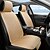 abordables Fundas de asiento para coche-1 juego de cojines esenciales de verano para asientos delanteros individuales con un diseño simple y versátil con material fresco. Son cómodos, transpirables y fáciles de instalar.