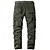 abordables Pantalons Cargo-Homme Pantalon Cargo Pantalon cargo Pantalons de Randonnée Multi poche Jambe droite Plein Respirable Evacuation de l&#039;humidité Toute la longueur Extérieur du quotidien Camping et randonnée Mode
