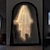 abordables Éclairage intérieur et pour la fête-Miroir holographique fantôme d'Halloween avec des yeux effrayants pour la décoration de maison hantée Décoration d'Halloween effrayante pour les fournitures de fête intérieures et extérieures