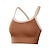 cheap Sports Bras &amp; Vests-Women&#039;s Workout Tank Tops Sports Bra Underwear High Supports Breathable Wireless Padded Solid / Plain Color Sport Activewear Black White Gym Fitness Yoga