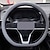 お買い得  車両サービス-車用シリコン製ステアリングホイールカバー。ファッショナブルで滑りにくい。ソフトでスリムフィット。ユニバーサルな自動車グリッププロテクター。オールシーズン対応。快適で耐摩耗性があり、柔軟なハンドルスリーブ。
