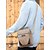 ieftine Genți de Băieți-Geantă de umăr crossbody din pânză rezistentă la apă pentru bărbați, cu design rezistent la zgârieturi, stil vintage casual, pentru exterior, călătorii și utilizare zilnică