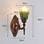 economico Luci da parete-applique da parete, lampade da parete moderne, applique da parete in stile fattoria con paralume in vetro trasparente, luci da parete per soggiorno, camera da letto, scale, bagno, corridoio 110-240 V