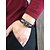 cheap Halloween Accessories-Men&#039;s Halloween Spider Bracelet – Gothic Faux Leather Braided Wristband with Alloy Spider Charm, Adjustable Punk Style Jewelry for Party, Cosplay and Nightclub Events