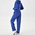 economico Set e Tutine-Per donna Felpa con cappuccio Tuta da ginnastica lounge Tuta sportiva Autunno Tasca Coulisse Tinta unica Completo Abbigliamento Nero Blu All&#039;aperto Corsa Yoga Vita Alta Antivento Leggero Caldo Manica