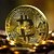 tanie Zapasy imprezowe i imprezowe-Zestaw 20 monet kolekcjonerskich bitcoin, metalowe kryptotokeny, idealny prezent dla entuzjastów biznesu i rzemiosła, upominek na imprezę i wydarzenie