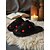 voordelige Damespantoffels &amp; slippers-Dames Slippers Fuzzy pantoffels Indoor pantoffels Warme Pantoffels Huis Valentijnsdag Dagelijks Hartvormig Met fleece gevoerd Platte hak Ronde Teen Pluche Casual Comfortabel Imitatiebont Leegloper