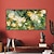 ieftine Picturi Florale/Botanice-Pictură în ulei lucrată manual pe pânză, artă murală, modern, abstract, flori groase în ulei, pentru decor de casă, cadru întins, pictură suspendată/pânză rulată (fără cadru)