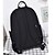 abordables Mochilas Universitarias-Mochila escolar para mujer en color crema y azul: mochila minimalista y ligera con múltiples bolsillos para uso diario y viajes.