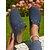 economico Zoccoli e pianelle da donna-Mules slip-on da donna con ritagli – zoccoli traspiranti e comodi per le giornate casual, il relax in giardino e l&#039;ora del tè in terrazza
