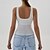 cheap Sports Bras &amp; Vests-Women&#039;s Workout Tank Tops Sports Bra Underwear Medium Support Breathable Wireless Padded Solid / Plain Color Sport Activewear Black White Gym Fitness Yoga