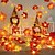 abordables Lumières d&#039;Halloween-Guirlande lumineuse solaire d&#039;Halloween en forme de citrouille et de feuille d&#039;érable, 6,5 m, 30 LED, étanche, pour jardin, Thanksgiving, Halloween, fête, maison, balcon, terrasse, cour, porche,