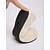 abordables Zapatillas sin cordones y mocasines de mujer-Mocasines beige de cuerda con punta ancha para mujer: zapatos suaves y sin cordones de estilo vintage para caminar, hacer recados y lucir en el fin de semana.