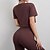 abordables Hauts de yoga-Tenues de Sport T-shirt de yoga Tee Shirt Fitness Femmes Top Manche Courte Col ras du cou Évacuation de l&#039;Humidité Ajustement à sec Respirant Salle de sport Danse Athlétique Des sports Tenues de Sport