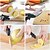 cheap Event &amp; Party Supplies-2-in-1 Multi-Functional Kitchen Vegetable Scissors Clever Cutter Kitchen Tool for Slicing Chopping Vegetables Fruits and Meat Stainless Steel Blade Easy to Use