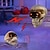 cheap Halloween Hanging &amp; Tabletop Decorations-Halloween Electric Skull Head with Sound Control Sensing Glow and Scary Mouth Open for Prank Decorative Hanging
