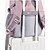 abordables Sacs à dos pour Enfants et Adolescents-Enfant Garçons Fille Sac à Dos Cartable Sac à Dos Fonctionnel Sac à dos scolaire École Quotidien Polyester Réglable Grande capacité Léger Fermeture éclair Noir Blanche Rose Claire