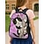 baratos Mochilas para Crianças e Adolescentes-Conjunto de mochila infantil de 3 peças em formato de gato da Kayomi Harai - linda mochila escolar com lancheira e estojo, compartimento isolado e grande capacidade para uso em escolas primárias, viagens ou piqueniques.