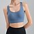cheap Sports Bras &amp; Vests-Women&#039;s Workout Tank Tops Sports Bra Underwear Medium Support Breathable Wireless Padded Solid / Plain Color Sport Activewear Black White Gym Fitness Yoga