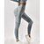 billiga Set och One-Pieces-Dam 2 delar Yogatröja Loungekläder Höst Ensfärgat Träningsdräkter ArmyGreen Svart Gymträning Hög midja Stretch Andningsfunktion Långärmad Sport Sportkläder Smal