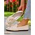 baratos Sapatilhas e Mocassins de mulher-Sapatos femininos Flyknit Bow Slip-On – sapatilhas casuais leves e respiráveis para uso diário, piqueniques no jardim e reuniões ao ar livre