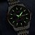voordelige Quartz-horloges-De Nieuwe Rvs Band Grote Wijzerplaat Modieuze Heren Business Horloge Met Ipx7 Waterdichtheid Luminous Kalender En Dag Weergave Casual Quartz Horloge Eenvoudig En Veelzijdig Heren Sport Horloge