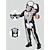 billige Drenge kostumer-Skelet Kranium Halloween Cosplay kostume Et Stykke Børne Drenge Pige Halloween Karneval Mardi Gras Halloween Maskerade Nemme Halloween kostumer Klæd dig ud