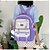 economico Zaini per Bambini e Adolescenti-Set di 4 zaini scolastici per ragazze con borsa tote, astuccio e custodia con coulisse: grazioso zaino in stile kawaii per studentesse adolescenti