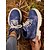 baratos Botas de combate-Botas de trabalho femininas de lona tie-dye com sola grossa – botas casuais com cadarço para atividades ao ar livre, como festivais de colheita, trabalho na fazenda e passeios de outono